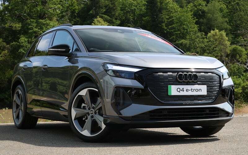 New 2026 Audi Q4 e-tron Black Edition SUV | £54,826 - Image 1/4