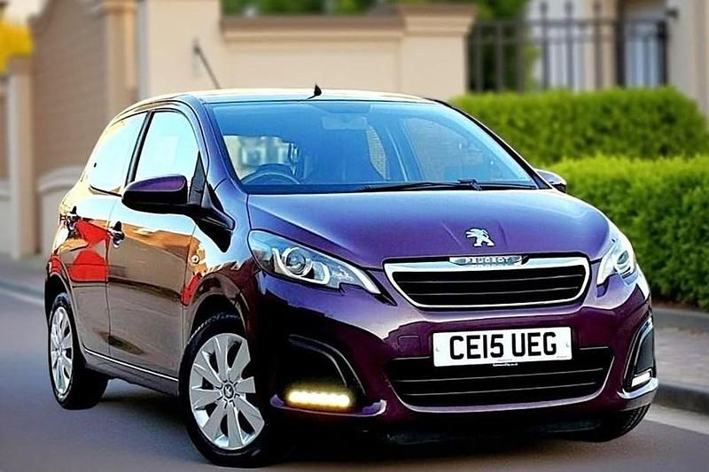 Purple Used 2015 Peugeot 108 Active Hatchback | £3,595 (Fair price) - Image 1/1