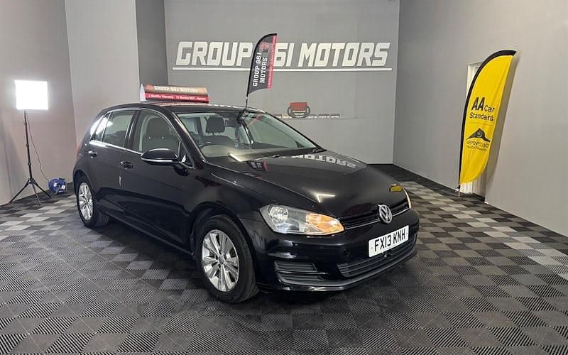 Used VW Golf VII SE 150 HP (110 kW) 2013 Black Hatchback