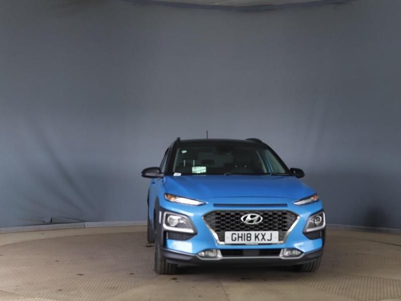 Used Hyundai Kona Premium 177 HP (130 kW) 2018 Blue SUV