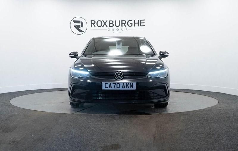 Used VW Golf VII R-line 150 HP (110 kW) 2020 Black Hatchback