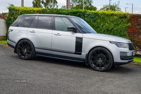 Silver Used 2018 Land Rover Range Rover Vogue SUV | £25,250 (Fair price) - Image 1/3