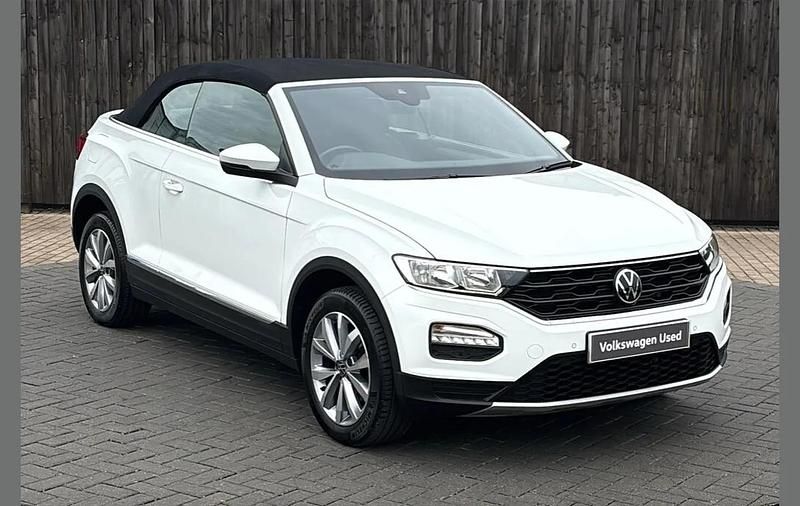 Used VW T-Roc Cabriolet Design 150 HP (110 kW) 2021 White Cabriolet