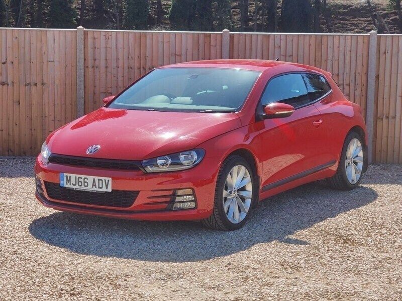 Red Used 2016 VW Scirocco GT Coupe | £9,300 (Good price) - Image 1/2