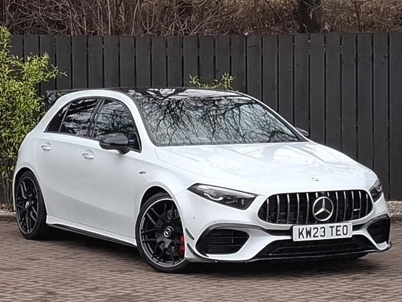 Used Mercedes A45 AMG 421 HP (309 kW) 2023 White Sedan