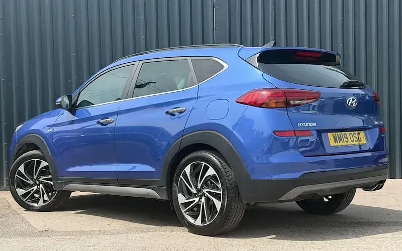Used Hyundai Tucson Premium SE 185 HP (136 kW) 2019 Blue SUV