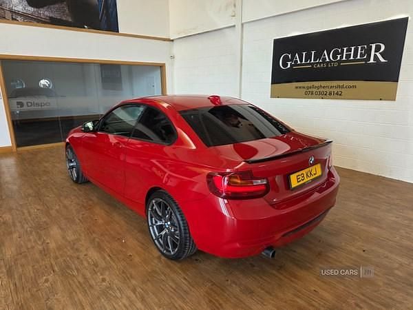 Used BMW 218 Sport Line 2014 Red Coupe