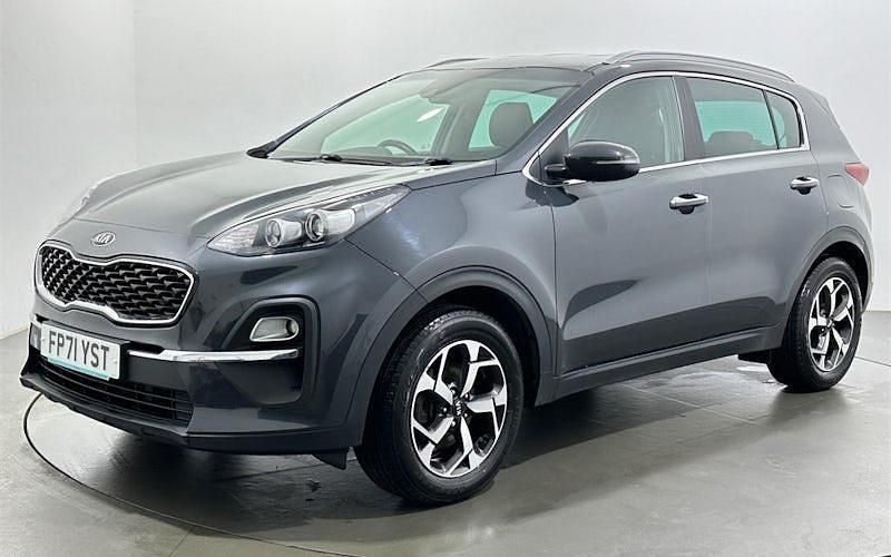 Used Kia Sportage 136 HP (100 kW) 2021 Grey SUV