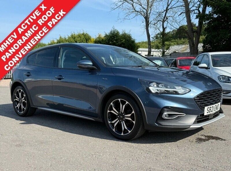 Blue Used 2021 Ford Focus Active X Hatchback | £14,995 (Fair price) - Image 1/4