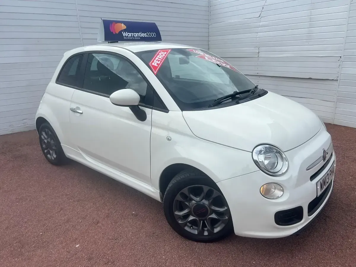 Used Fiat 500 S 69 HP (50 kW) 2013 White Hatchback