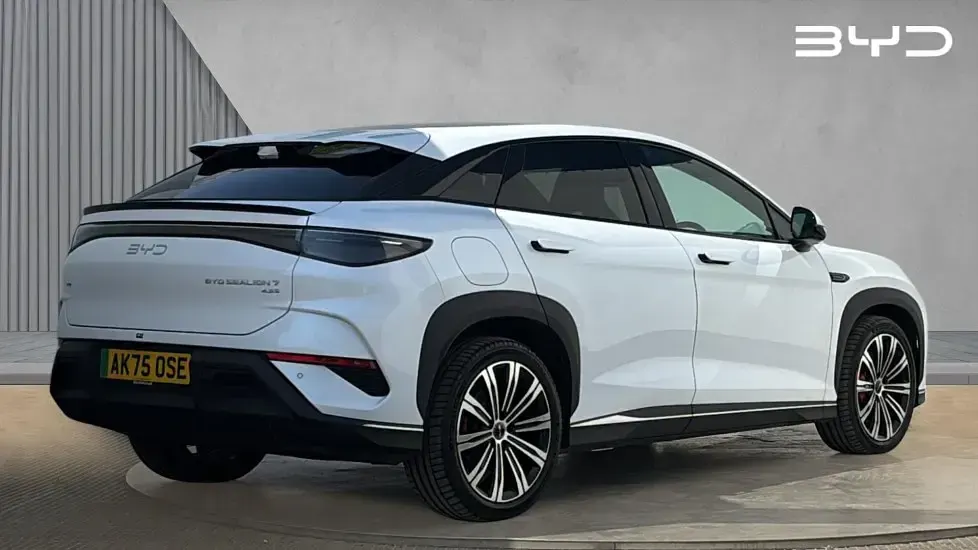 Used BYD Sealion 7 Design 389 kW (530 HP) 2025 Metallic  polar white SUV