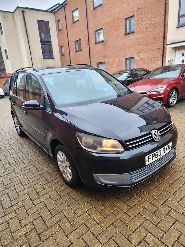 Used VW Touran S 105 HP (77 kW) 2010 Black MPV