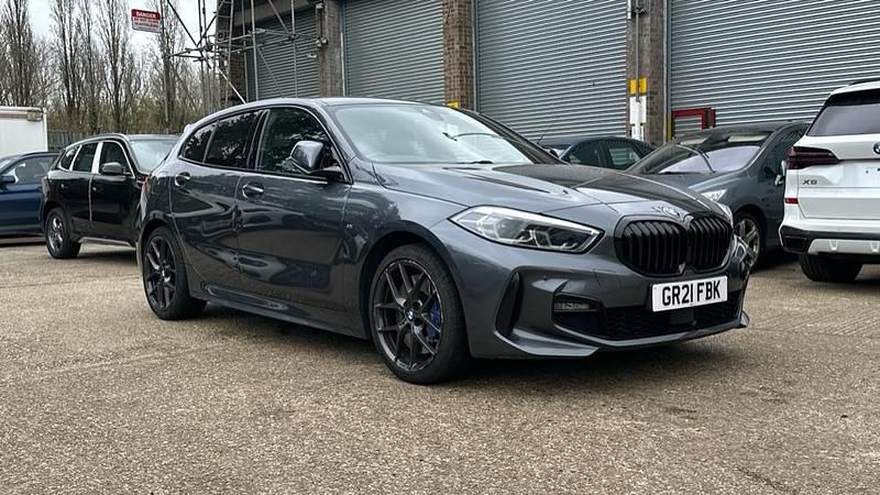 Used BMW 118 M Sport 134 HP (98 kW) 2021 Grey Hatchback