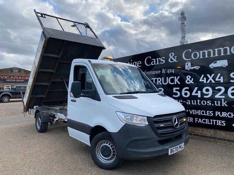 White Used 2020 Mercedes Sprinter Van | £12,950 (Fair price) - Image 1/4