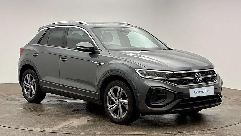 Used VW T-Roc R-line 150 HP (110 kW) 2023 Indium grey metallic SUV