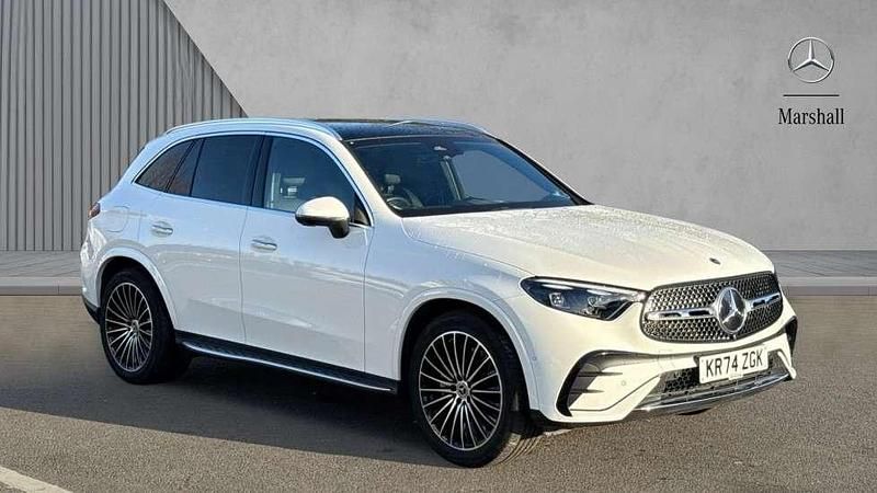 White Used 2024 Mercedes GLC300e AMG Line Premium Plus SUV | £50,990 - Image 1/4