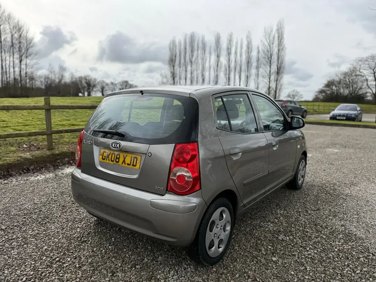 Used Kia Picanto 64 HP (47 kW) 2008 Silver Hatchback