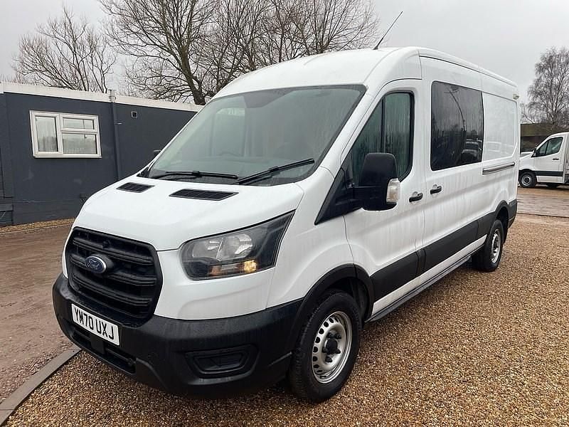 Used Ford Transit 130 HP (95 kW) 2021 White Van