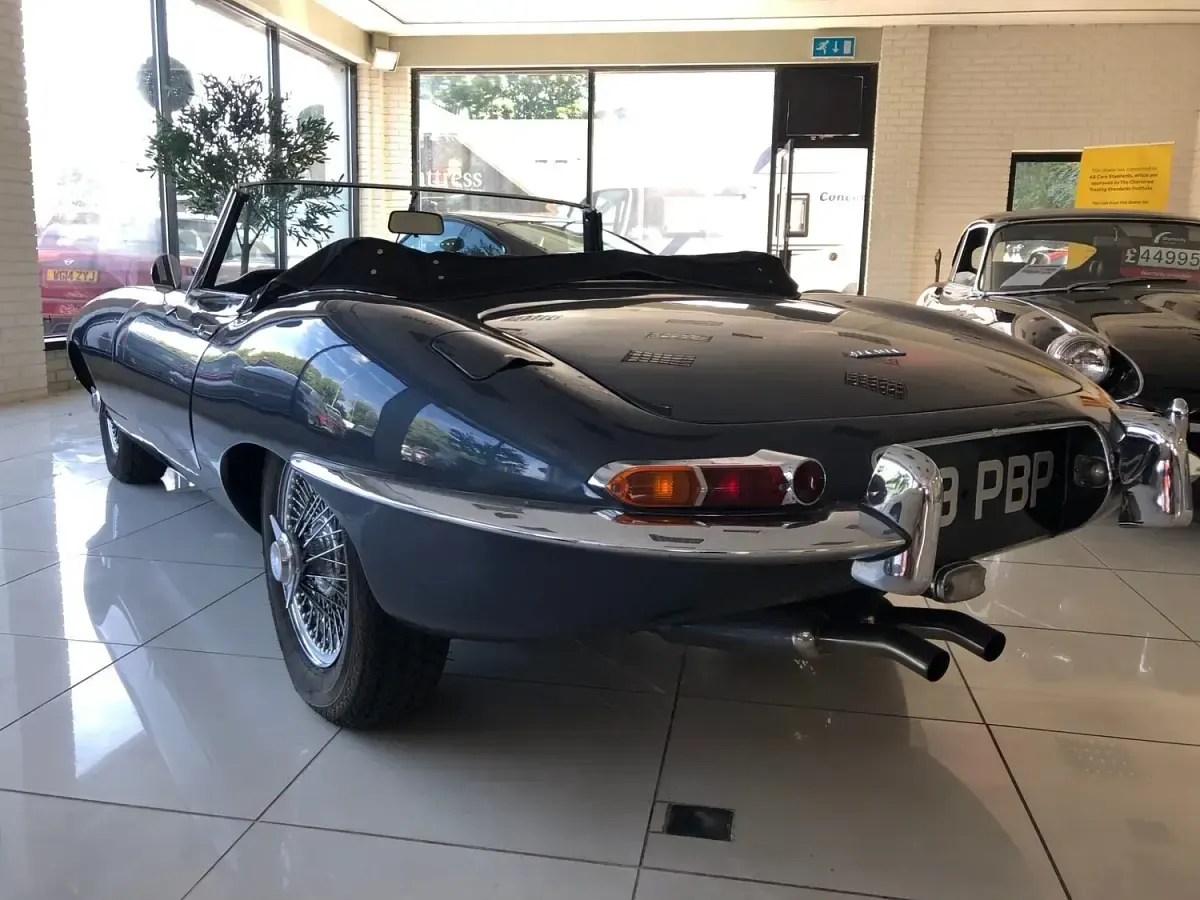 Used Jaguar E-Type 1960 Blue Coupe