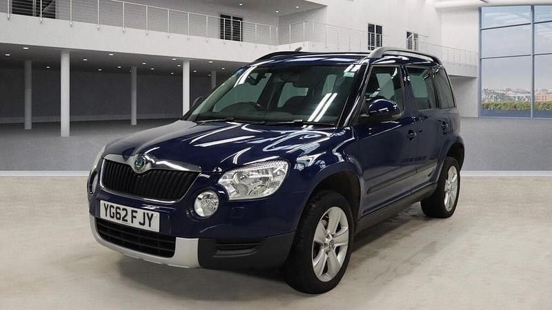 Used Skoda Yeti SE 140 HP (102 kW) 2012 Blue SUV
