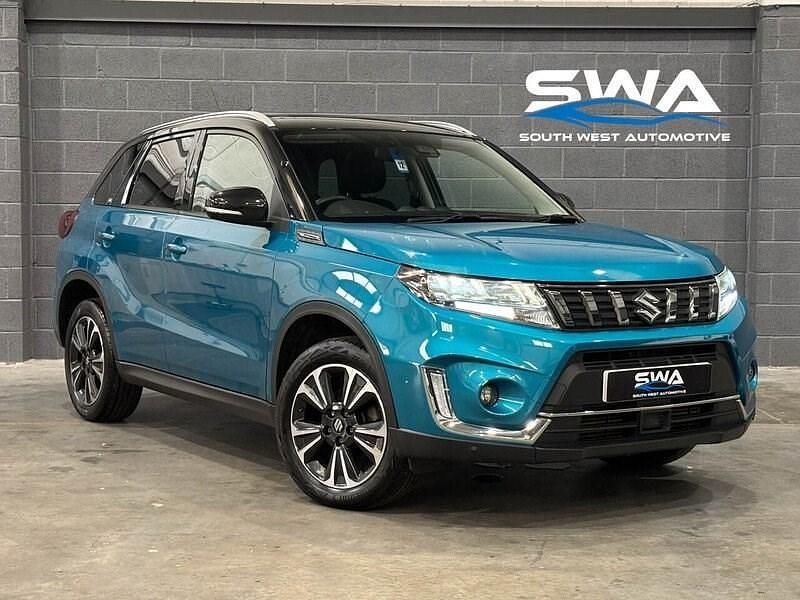 Turquoise Used 2021 Suzuki Vitara SZ5 SUV | £13,000 (Good price) - Image 1/4