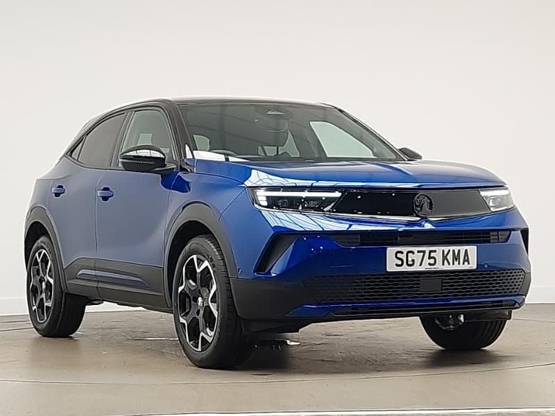 Gloss metallic colibri blue New 2025 Vauxhall Mokka Ultimate SUV | £23,998 (Fair price) - Image 1/4