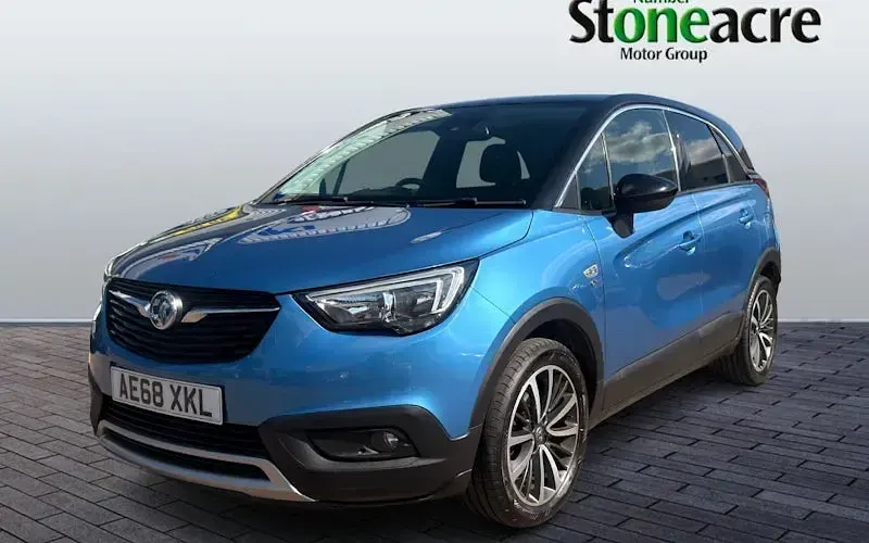 Used Vauxhall Crossland X Elite 120 HP (88 kW) 2018 Blue SUV