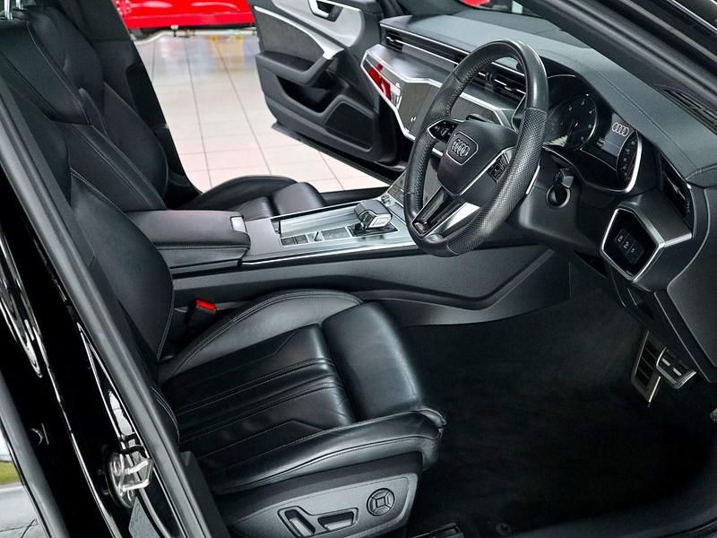 Used Audi A6 S-Line 204 HP (150 kW) 2019 Black Sedan