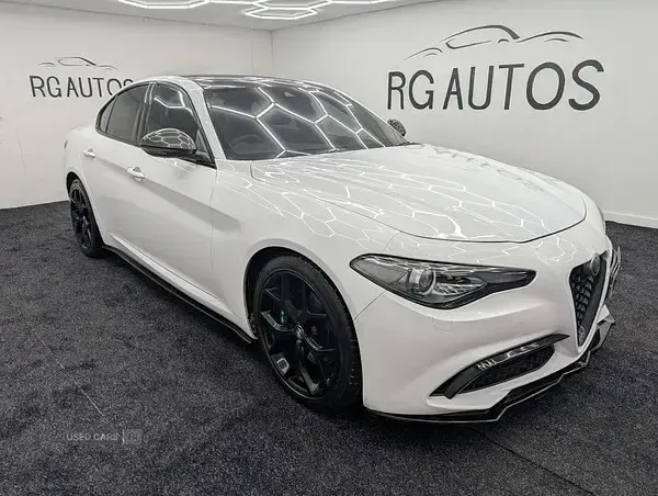 Used Alfa Romeo Giulia 2019 White Sedan