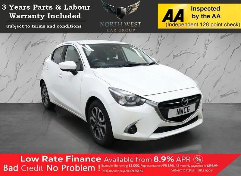 Used Mazda 2 Inclusive 90 HP (66 kW) 2019 White Hatchback