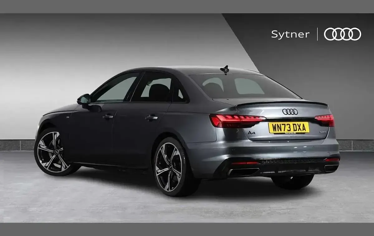 Used Audi A4 Black Edition 200 HP (147 kW) 2023 Grey Sedan