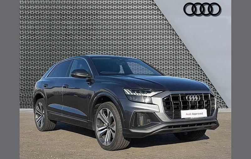 Used Audi Q8 S-Line 334 HP (245 kW) 2022 Grey SUV
