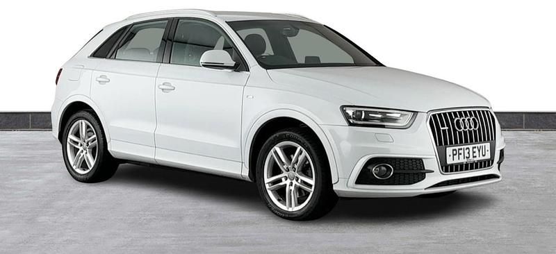 Ibis white Used 2013 Audi Q3 S-Line SUV | £8,875 (Fair price) - Image 1/4