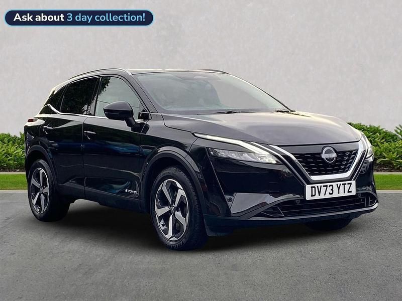 Black Used 2023 Nissan Qashqai N-Connecta SUV | £20,339 (Good price) - Image 1/4