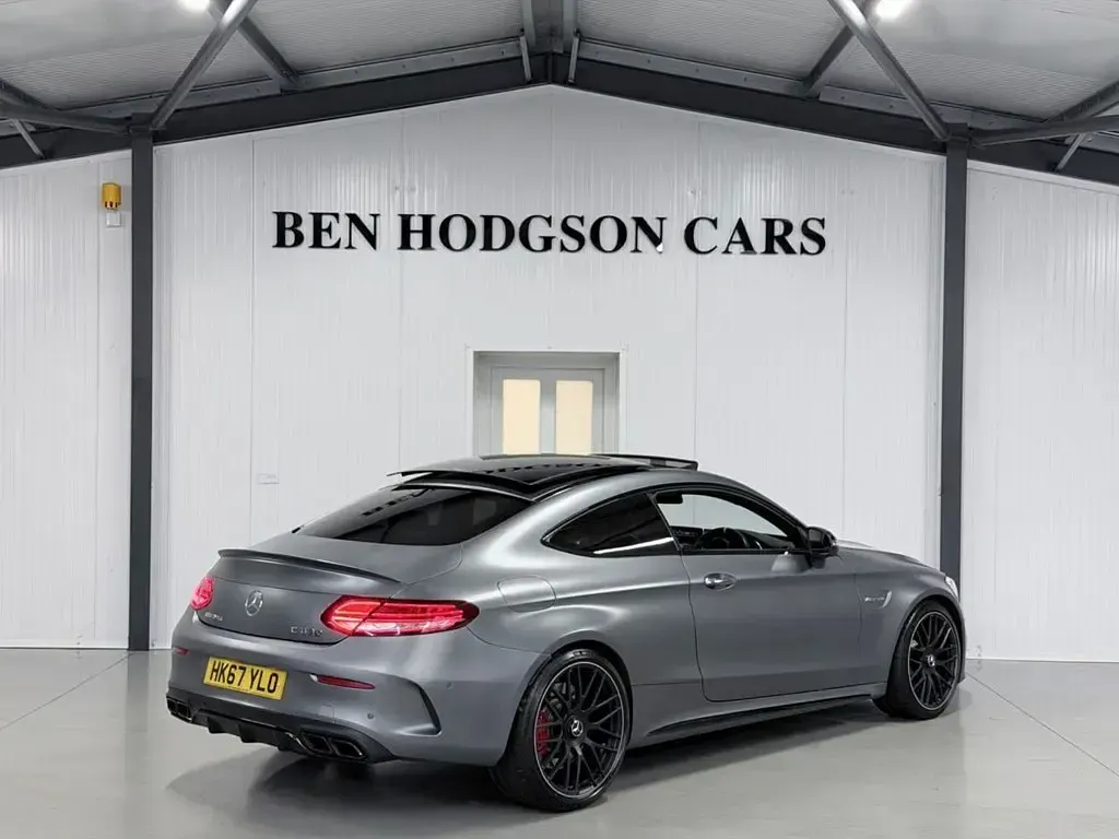 Used Mercedes C63 AMG Premium 510 HP (375 kW) 2018 Grey Coupe