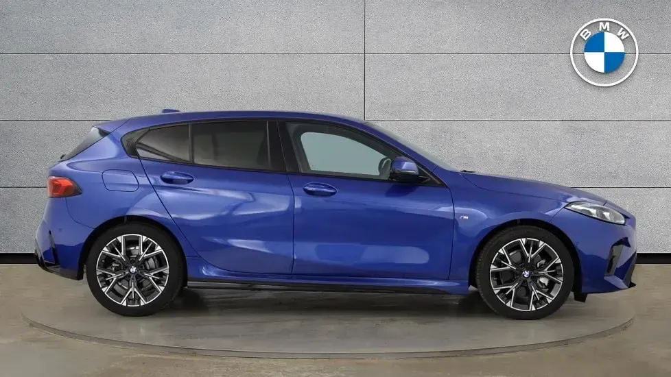 New BMW 120 M Sport 168 HP (123 kW) 2025 Blue Hatchback