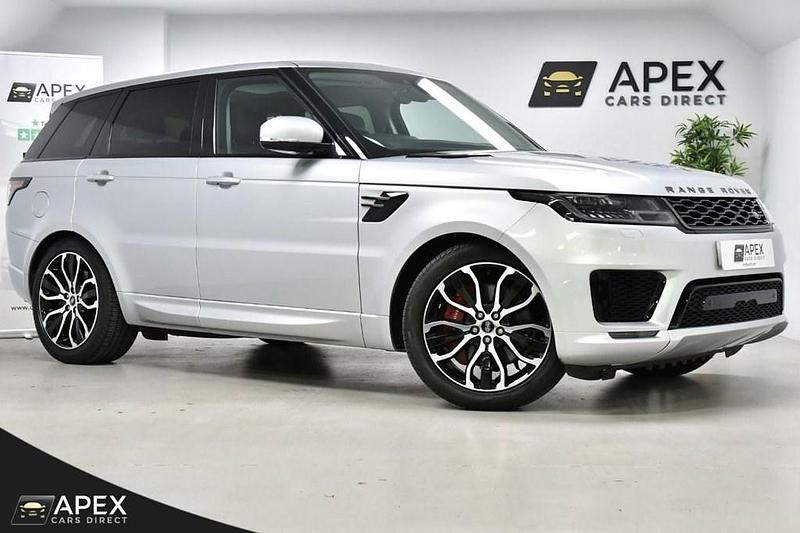 Silver Used 2021 Land Rover Range Rover Sport Dynamic SUV | £37,995 (Super price) - Image 1/3