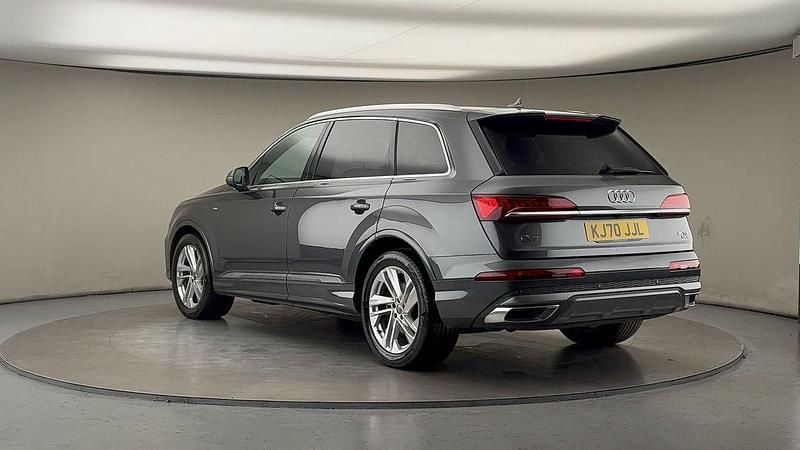 Used Audi Q7 S-Line 231 HP (169 kW) 2020 Daytona gray pearlescent SUV