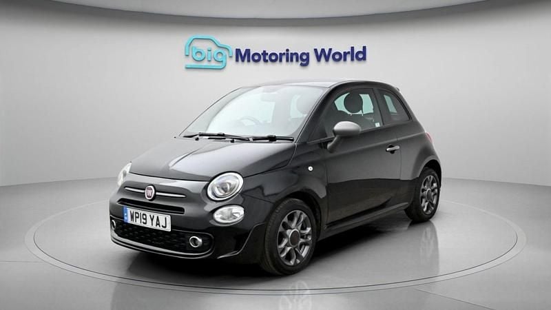 Used Fiat 500S S 2019 Black Hatchback