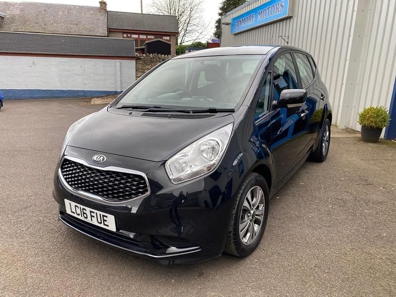 Used Kia Venga 2016 Black Hatchback