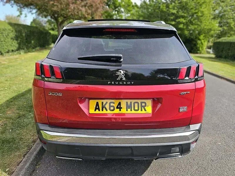 Second-hand Peugeot 3008 GTi 2019 Roșu SUV