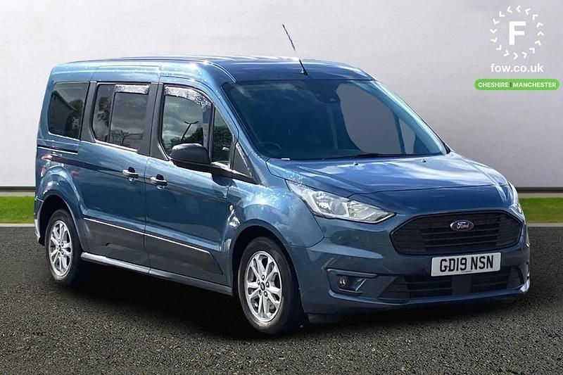 Blue Used 2019 Ford Grand Tourneo Connect Zetec MPV | £12,099 (Fair price) - Image 1/3