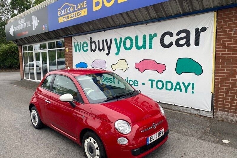 Red Used 2013 Fiat 500 Hatchback | £2,995 (Good price) - Image 1/1