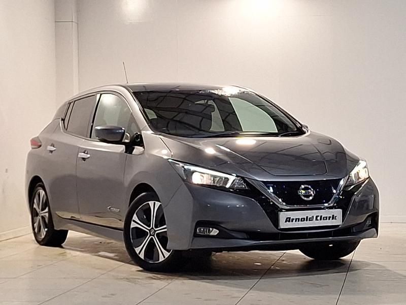 Grey Used 2018 Nissan Leaf N-Connecta Hatchback | £8,998 (Expensive) - Image 1/4
