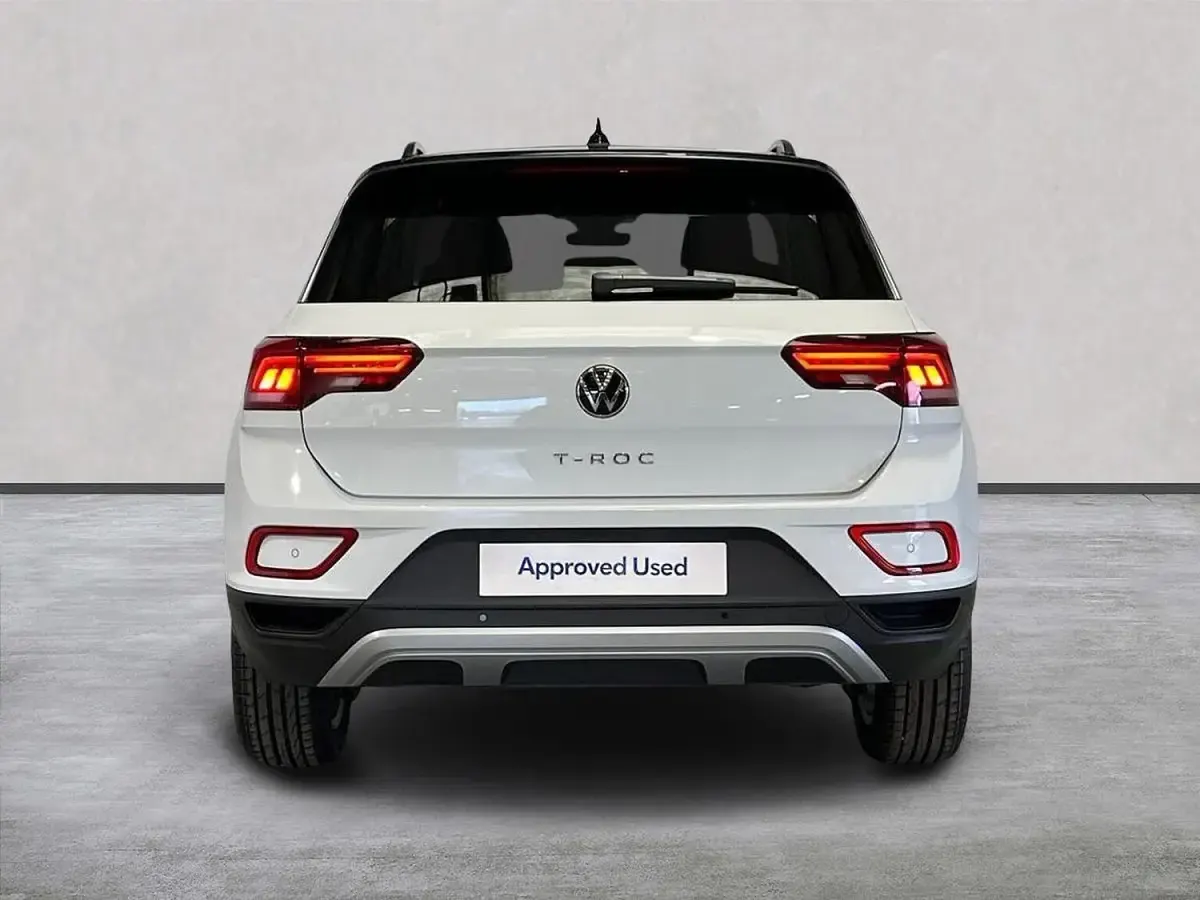 New VW T-Roc Match 2026 White SUV