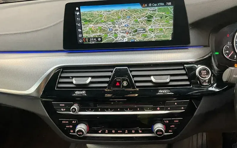 Used BMW 520 M Sport 190 HP (139 kW) 2018 Blue Sedan