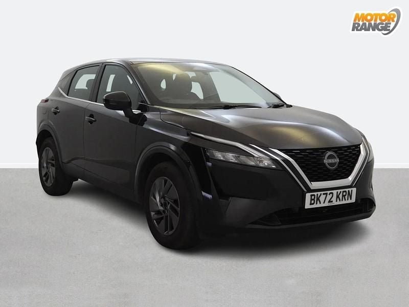 Black Used 2022 Nissan Qashqai Acenta Premium SUV | £17,895 (Good price) - Image 1/4