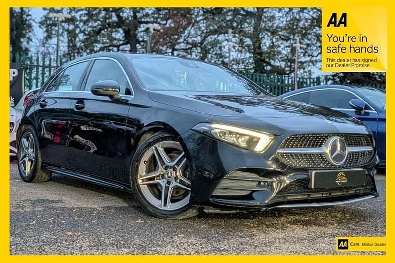 Black Used 2019 Mercedes A200 AMG line Hatchback | £14,888 (Fair price) - Image 1/1