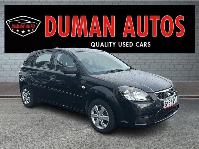 Used Kia Rio 2010 Black Hatchback