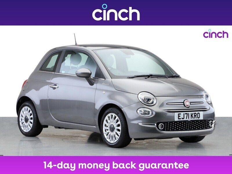 Grey Used 2021 Fiat 500 Dolcevita Hatchback | £8,549 (Fair price) - Image 1/4